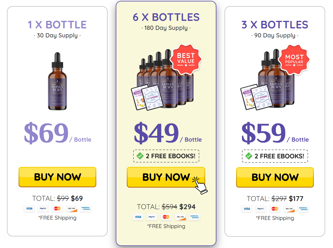 buy HoneyBurn from official website